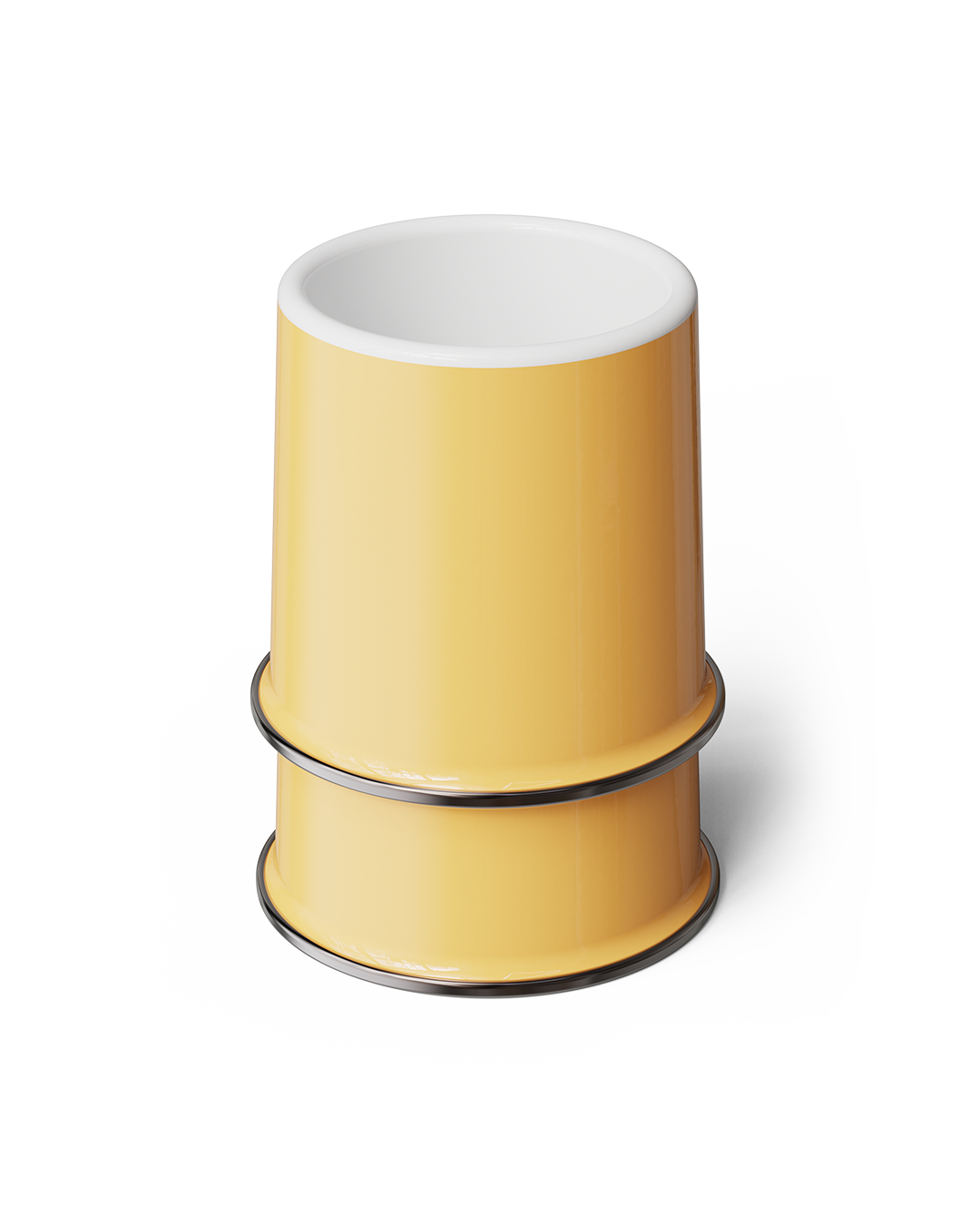 Pair of Calm Yellow Yōso Cups
