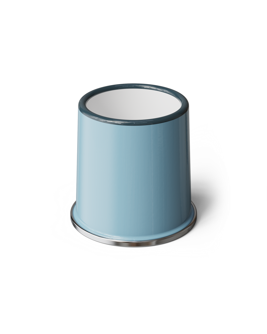 Blue Steel Self-Insulating Cup