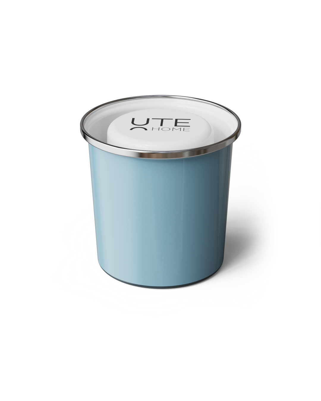 Blue Steel Self-Insulating Cup